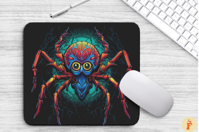 Fantasy Big Spider Mouse Pad