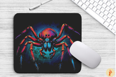 Fantasy Big Spider Mouse Pad