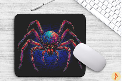 Fantasy Big Spider Mouse Pad