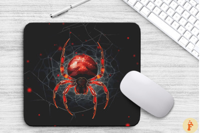 Red Giant Super - Belly Spider Mouse Pad