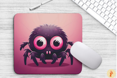 Cartoon Cute Spider Mouse Pad