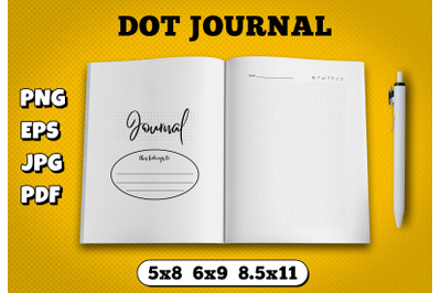 Dot journal amazon kdp interior for kindle publisher