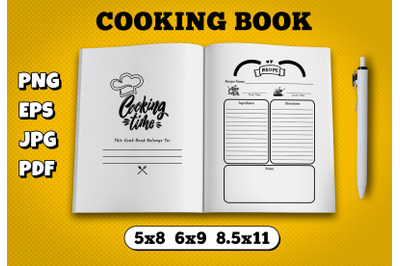 Cooking book amazon kdp interior for kindle publisher