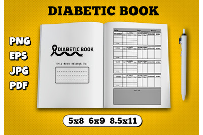 Diabetic book amazon kdp interior for kindle publisher