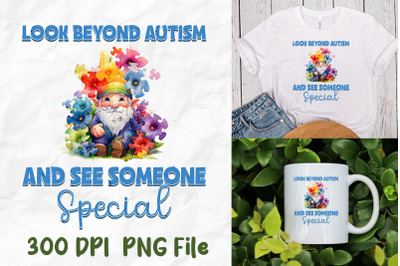 Look Beyond Autism See Someone Special