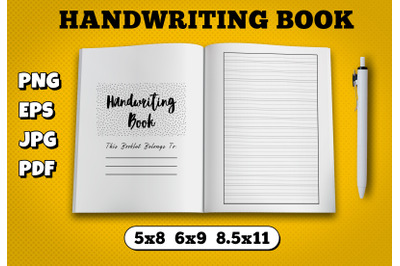 Handwriting amazon kdp interior for kindle publisher