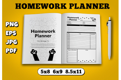 Homework book amazon kdp interior for kindle publisher