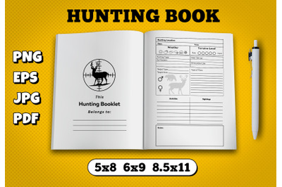 Hunting book amazon kdp interior for kindle publisher