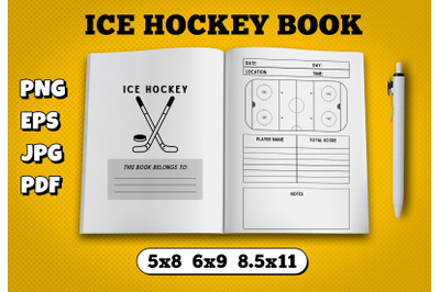 Ice hockey amazon kdp interior for kindle publisher