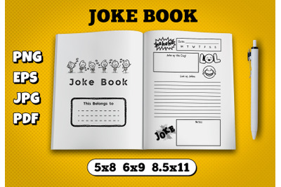 Joke book amazon kdp interior for kindle publisher