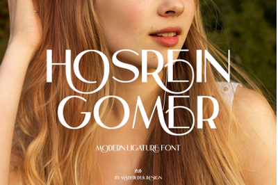 Hosrein Gomer - Ligature Font