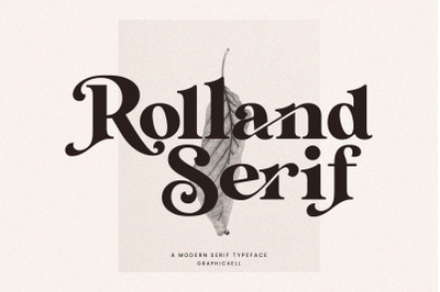 Rolland Ligature Serif Font