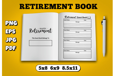 Retirement book amazon kdp interior for kindle publisher