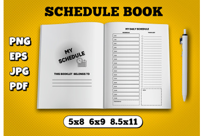 Schedule book amazon kdp interior for kindle publisher