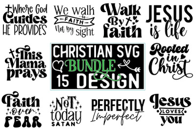 Christian SVG Design Bundle