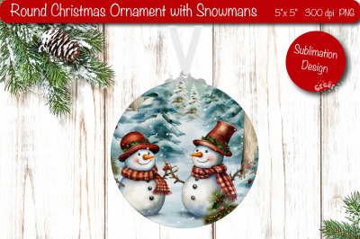 Christmas ornament Sublimation PNG