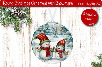 Christmas ornament Sublimation