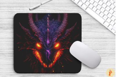 Humongous Dragon Eyes Mouse Pad