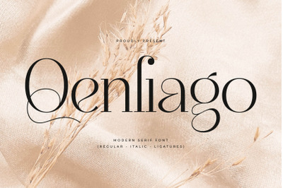 Qenliago Typeface