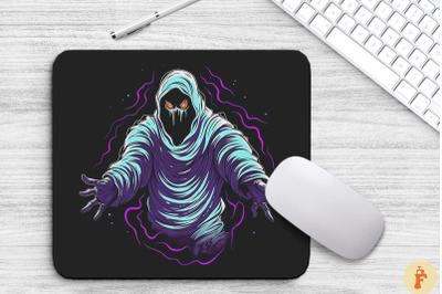 Scary Ghost Mouse Pad