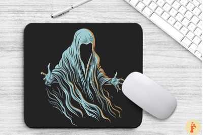 Horror Ghost Mouse Pad