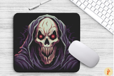 Ghostface From Scream Mouse Pad