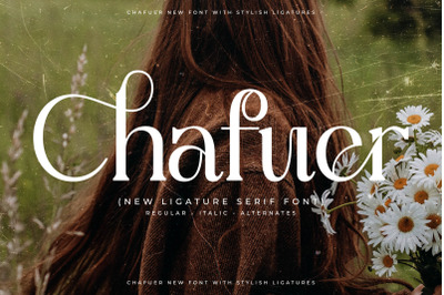 Chafuer Typeface