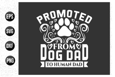 dog typographic t shirt design