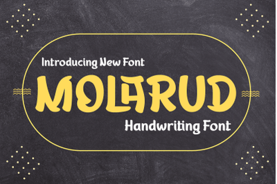 MOLARUD | Handwriting Display