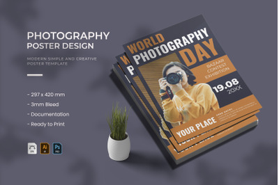 World Photography Day - Poster
