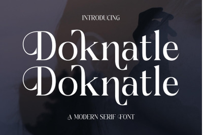 Doknatle Typeface