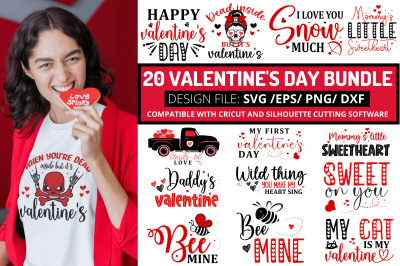 Valentines Day SVG Bundle