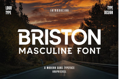 Briston Sans Serif Font