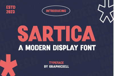 Sartica Sans Serif Font