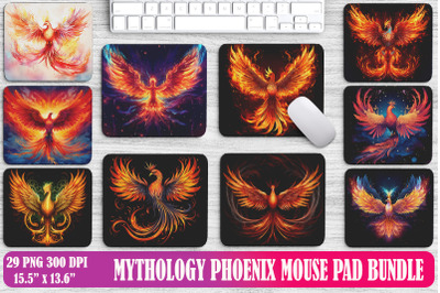 Fantasy Phoenix Mouse Pad Bundle