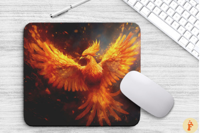 Amazing Magic Phoenix Mouse Pad