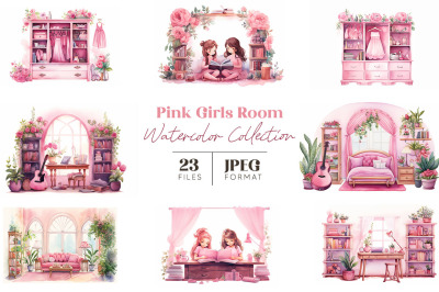 Pink Girls Room