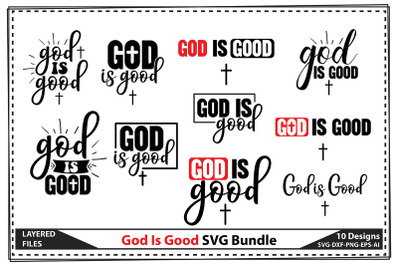God Is Good SVG Bundle
