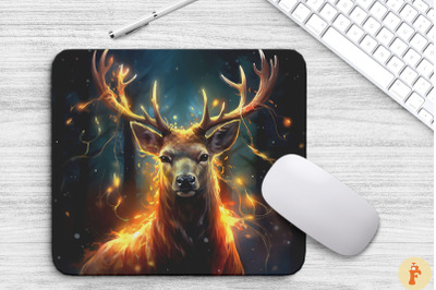 Magical Deer Mouse Pad