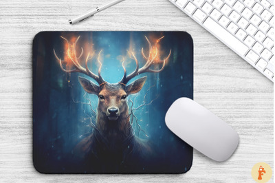 Magical Deer Mouse Pad