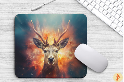 Starburst Deermouse Pad