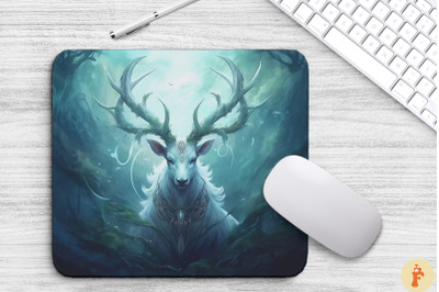 Mystical Deer With Ethereal Horned