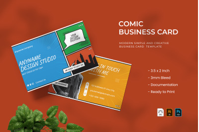 Comic - Business Card