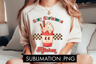 Cozy Christmas Kitchen Sublimation PNG