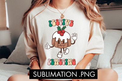 Festive Feasting Sublimation PNG