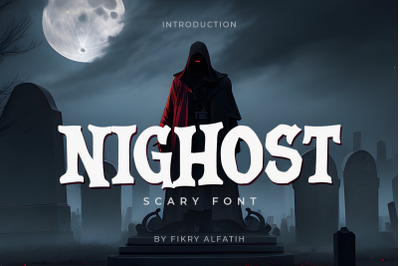 Nighost - Scary Font