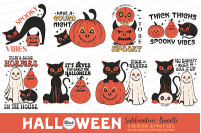 Halloween PNG Sublimation Bundle