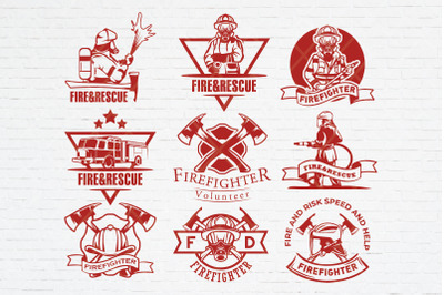 Firefighter svg, Fire department svg, Fire dept svg bundle, Fireman sv