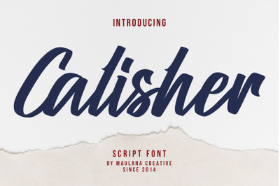 Calisher Script Font
