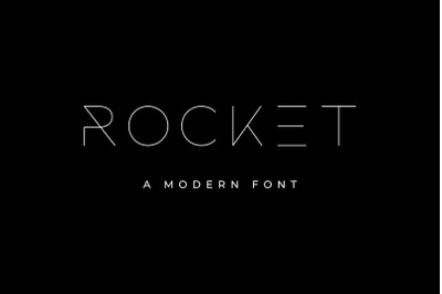 Rocket Wildness Modern Font